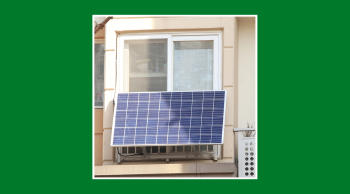 Placa solar en el balcón de casa: ¿qué necesito?