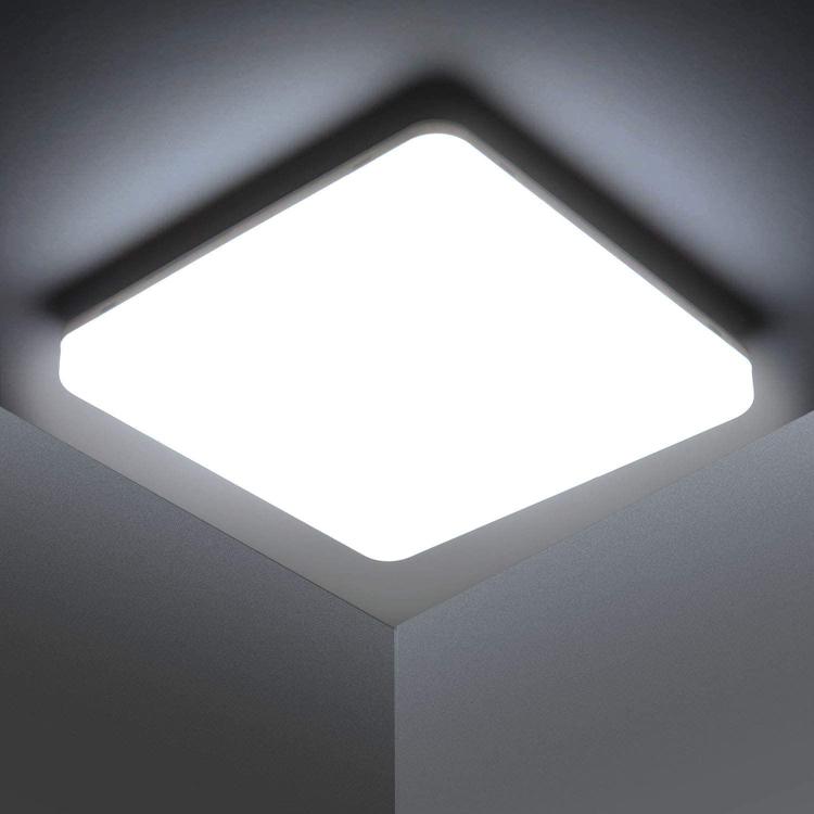 Lámpara de techo LED Kambo Cuadrada Blanca